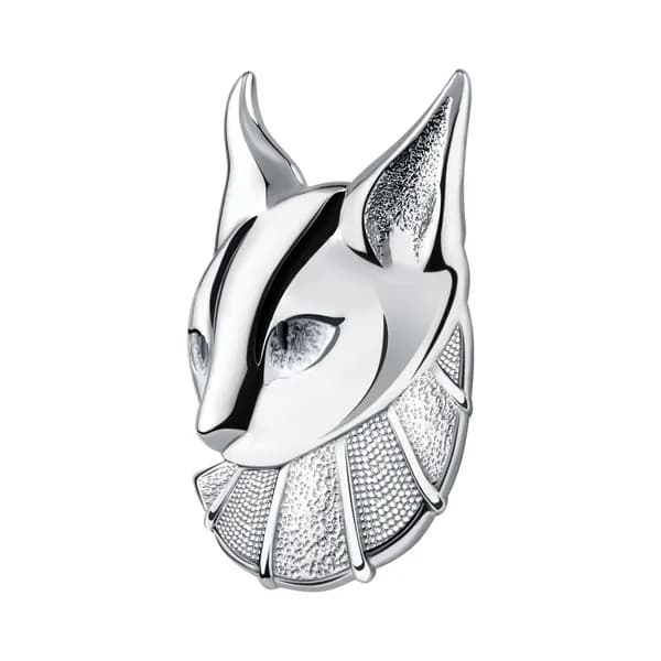 Серебряная брошь DIAMANT-ONLINE с эмалью 925 пробы