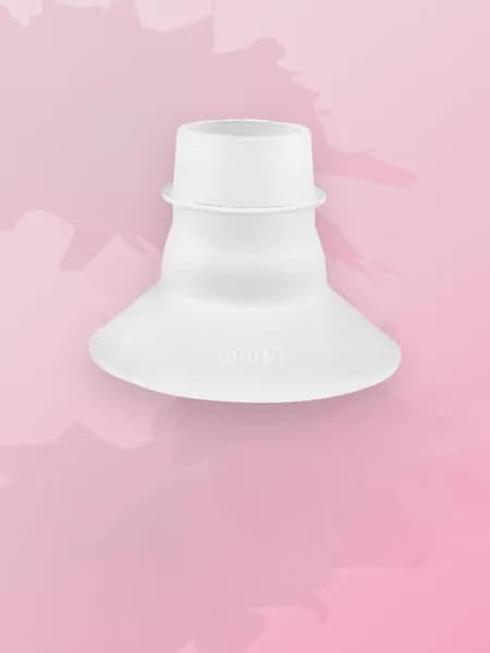 Силиконовый адаптер для молокоотсоса, 14mm