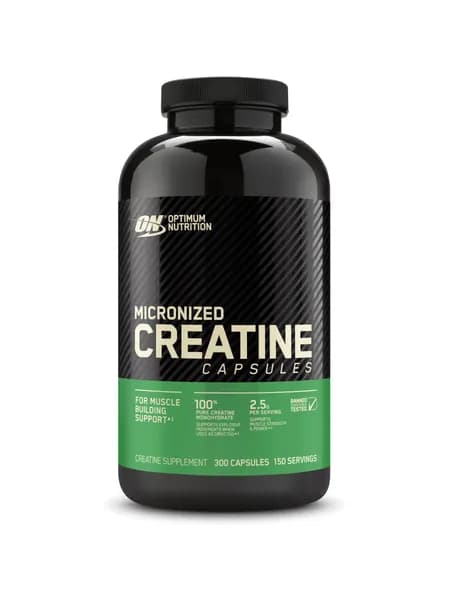 Креатин моногидрат OН - Микронизированный креатин капсулы 300 капсул /Optimum Nutrition ON - Micronized Creatine Capsules