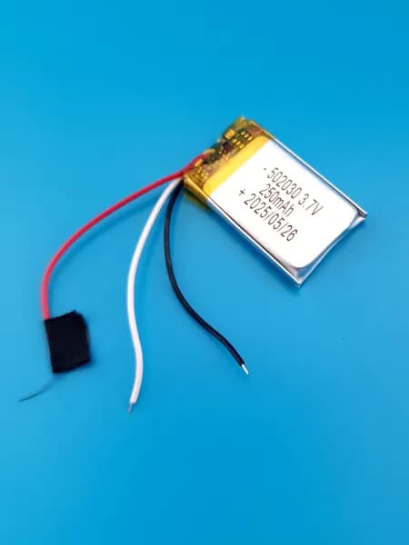 Аккумулятор подходит для беспроводных наушников Pioneer SE-MS7BT 250mAh 3.7v 3 провода с платой под пайку (совместимая батарея универсальная) Терабайт Маркет