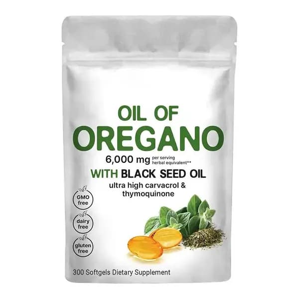 Масло орегано в мягких капсулах, 300 капсул , OreganoOilsoftge
