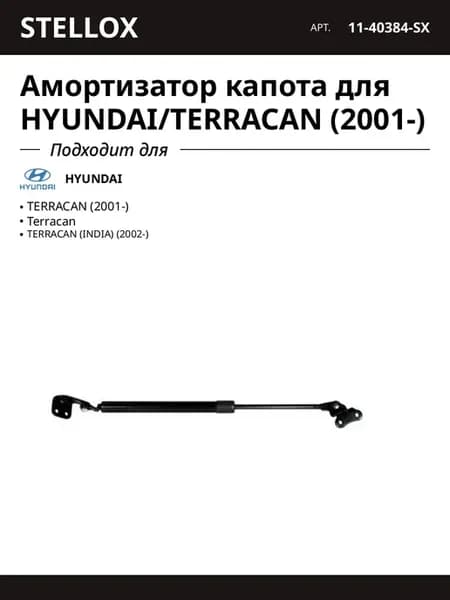 Амортизатор капота для HYUNDAI TERRACAN (2001-)