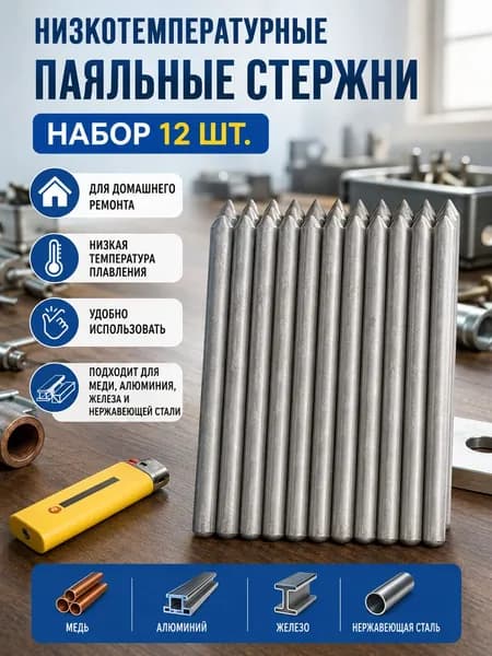 Низкотемпературных сварочных электродов, алюминиевые прутки для легкого плавления, для бытового ремонта 12 ш