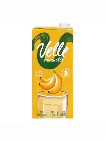 Напиток овсяный Velle банан 3,2% 1 л