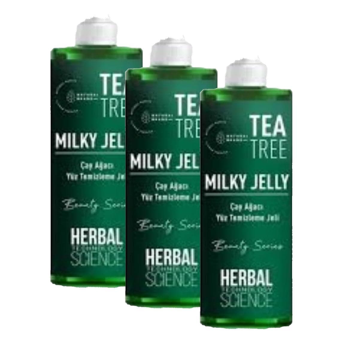HERBAL SCIENCE Очищающий гель с чайным деревом 150 мл 1 упаковка (1 x 1 шт.) (3 шт. в упаковке)