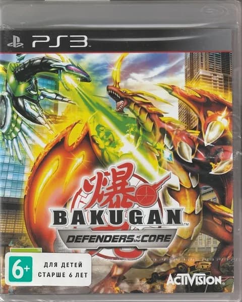 Игра Bakugan: Defenders of the Core (PlayStation 3, Английская версия)
