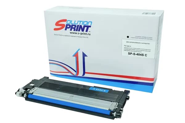 Картридж Solution Print SP 404S C (CLT-C404S)голубой для Samsung