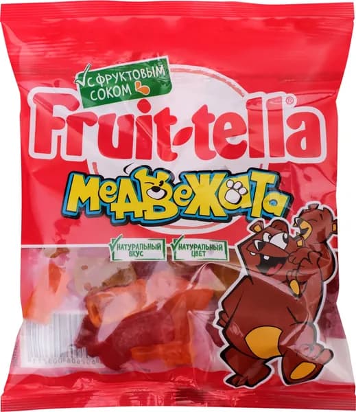 Мармелад жевательный FRUIT-TELLA Медвежата, 70г