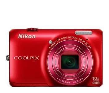 Nikon Coolpix S6300 Red Цифровой компактный фотоаппарат