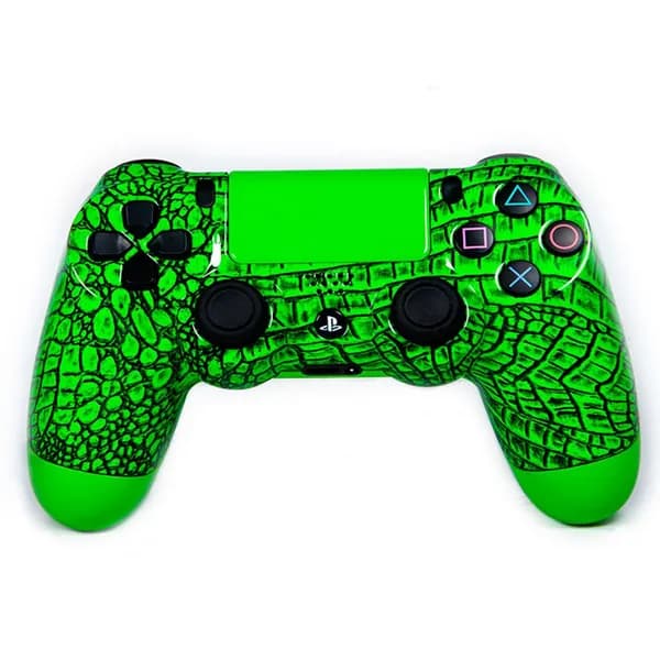 Геймпад беспроводной Jurassic (кастомизированный) Sony DualShock 4 v2 Wireless Controller (PS4) CUH-ZCT2E. Товар уцененный