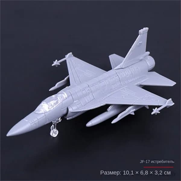 Миниатюрная модель для сборки самолетов, JF17 WZ8 J10 MI24 UH60 J31 A10 Q5C, с пластиковым основанием