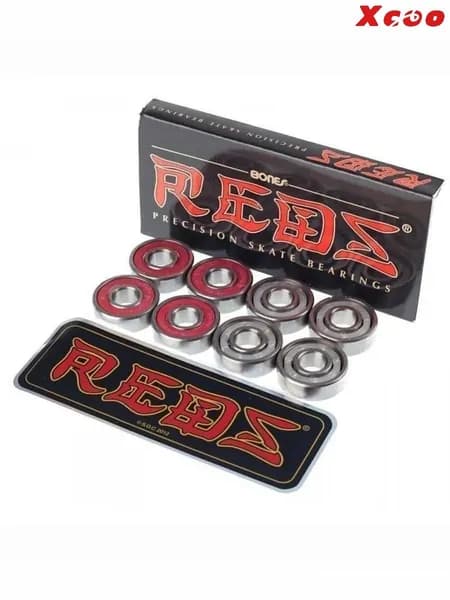 Эксклюзивные подшипники Bones Reds для скейтбордов, лонгбордов и самокатов