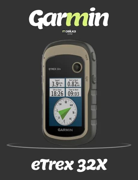 Навигатор Garmin eTrex 32x (010-02257-01) + SD карта РФ Топо