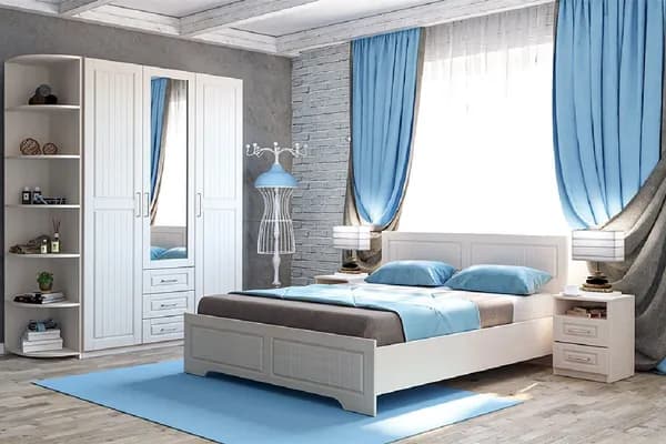 Диал Комплект мебели для спальни , сп. место 160х200 см