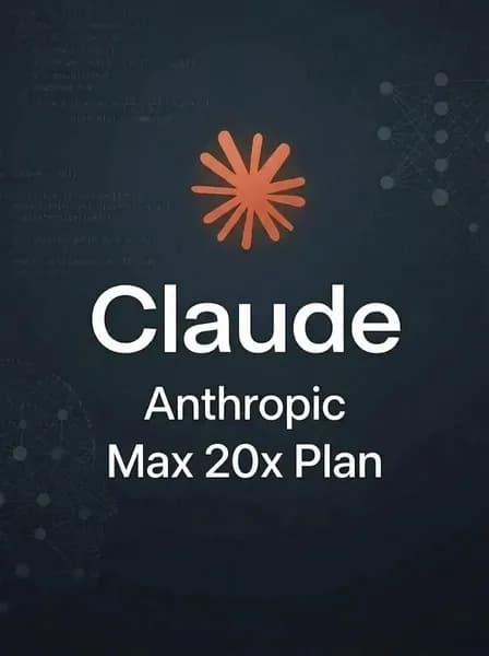 Claude Max 20x (Anthropic) - Подписка 1 месяц (ПО Cyber AI сервис бот)