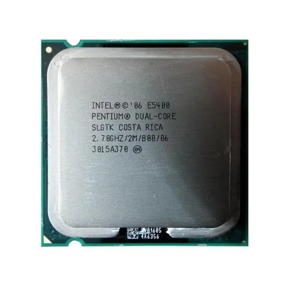 процессор сокет 775 Pentium Dual-Core E5400 2,7/2/800 SLGTK, oem