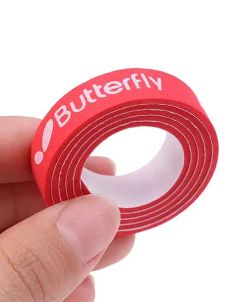 Торцевая лента для настольного тенниса Butterfly 0.45m/10mm Thick Foam x1, Red
