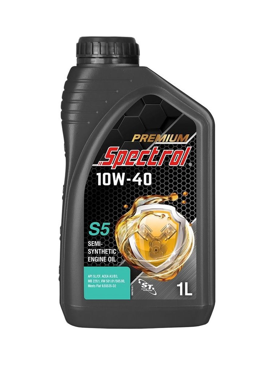 Spectrol PREMIUM 10W-40 Масло моторное, Полусинтетическое, 1 л
