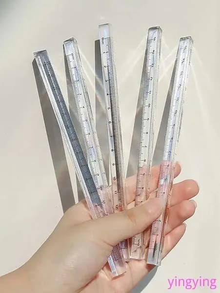 15cm / 20cm Треугольник для студентов Прозрачная линейка