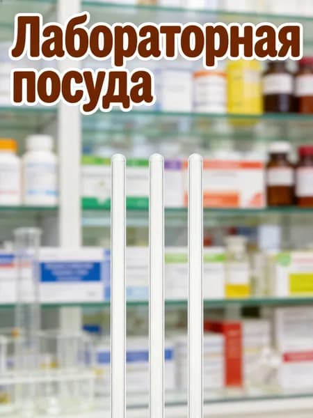 Стеклянные перемешивающие палочки для лабораторных работ, набор из 3 штук, прозрачные
