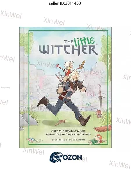Книга The Little Witcher : яркие иллюстрации и забавные приключения для маленьких фанатов