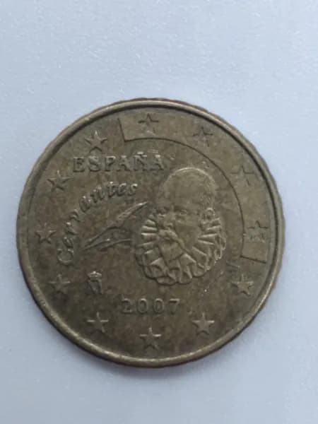 10 евроцентов. Испания. 2007 год