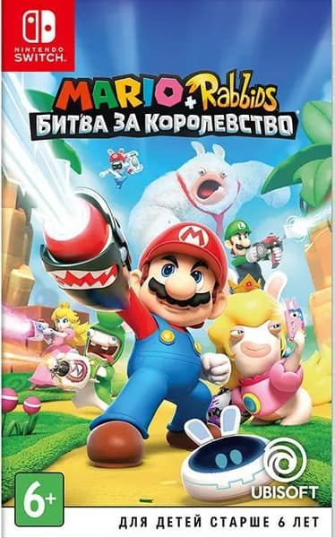 Игра Mario + Rabbids Kingdom Battle (Битва За Королевство) Switch Русская Версия Картридж на Nintendo Switch