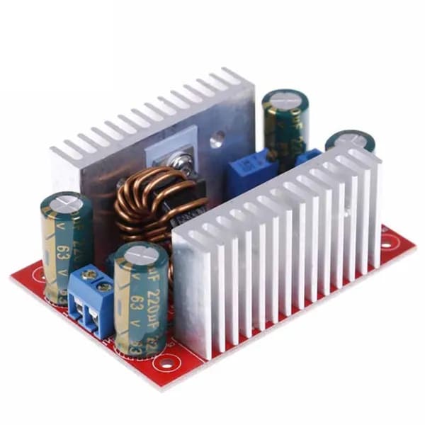 Высокая мощность 400W 15A преобразователей Boost 8.5-50 В до 10-60 В регулируемые напряжения.