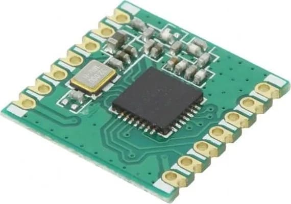 Модуль HOPE RFM69CW-433S2 RF трансивер FM FSK 433,92МГц SPI -120дБм 1,8-3,6ВDC 1 шт