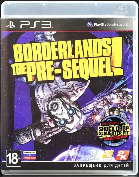 Игра Borderlands: The Pre-Sequel PS3 ENG Русская документация