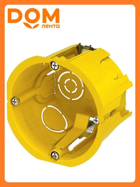 Подрозетник Schneider Electric Multifix Plus 5 вводов 65х45 мм