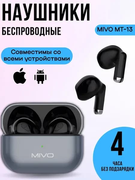 Наушники беспроводные MIVO для iPhone и Android