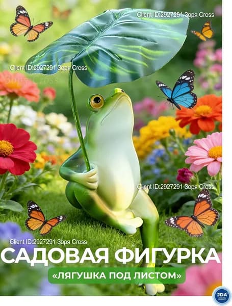 Фигурка садовая