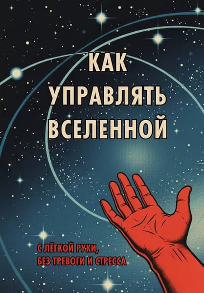 Книга Блокнот. Как управлять Вселенной. С легкой руки, без тревоги и стресса (А5, 64 л.)