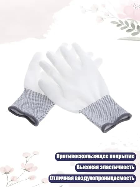 Антистатические перчатки для работы с электроникой, Серый