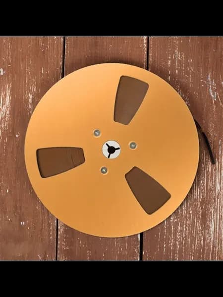 7 дюймовый 3 отверстия для reel TEAC, золото