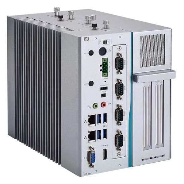 Axiomtek Мини-ПК IPC962-511-DC-F w/AX96205/AX93511 (Без процессора, RAM Отсутствует, Intel UHD Graphics, ), E26G962111, серебристый