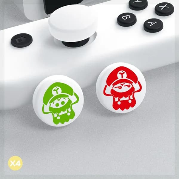Накладки на стики и кнопки из ТПУ для Nintendo Switch/OLED/Lite и контроллеров Joy-Con