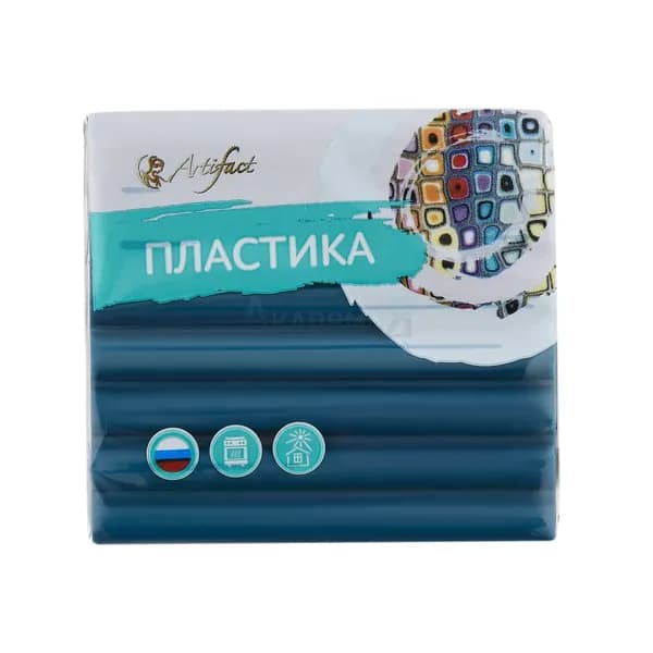 Полимерная глина, запекаемая пластика Artifact 1803 цвет лионский синий 56 гр.