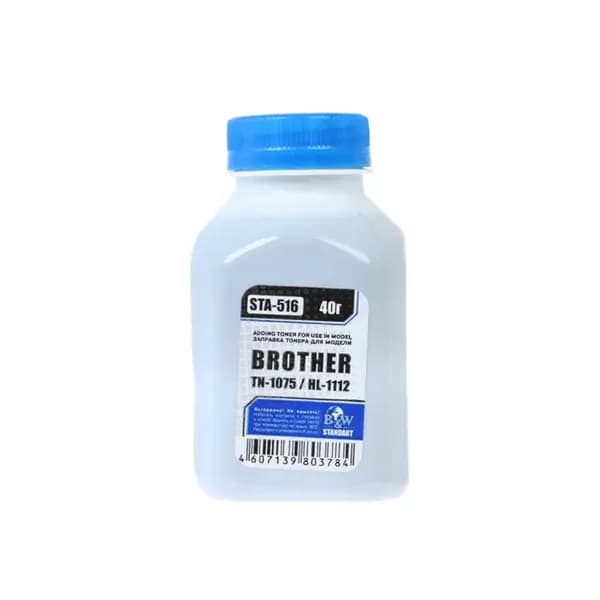 Тонер B&W Standart для Brother (фл. 40г) STA-516