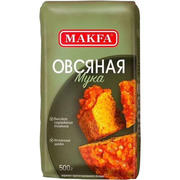 Мука Makfa овсяная 500 г