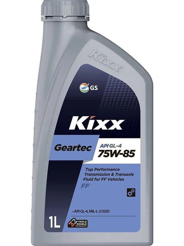 Масло трансмиссионное Kixx Geartec FF GL-4 75W85 1л (L2717AL1E1)