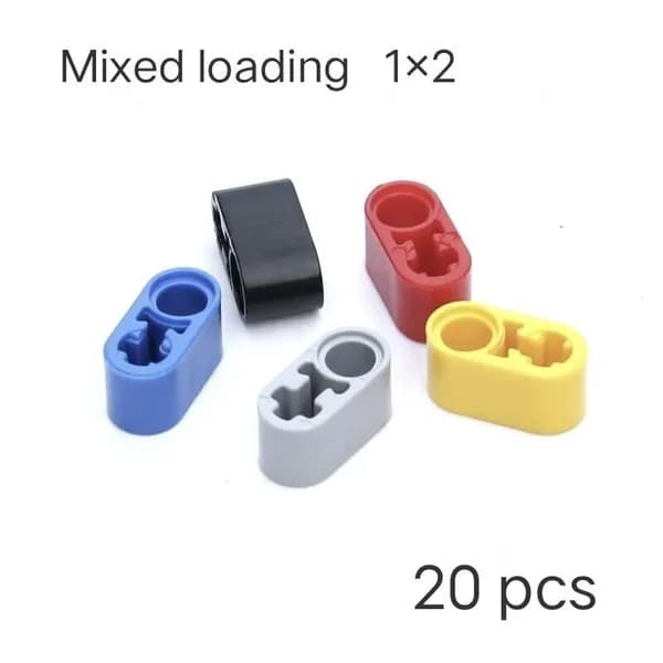 MOC Small Particle Technology Совместимые строительные блоки для 32278 Прямой стержень соединителя пучка