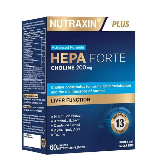 Nutraxin Нутраксин Гепа Форте 60 таблеток