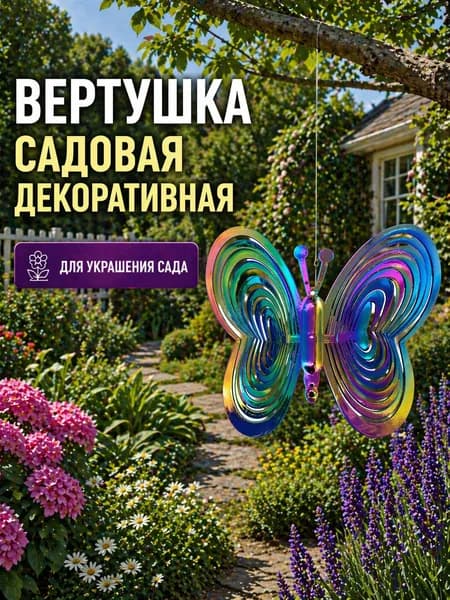 Ветрячок декоративный "Бабочка"