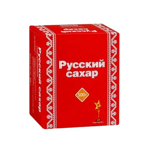 Сахар-рафинад белый прессованный кусковой 500 г