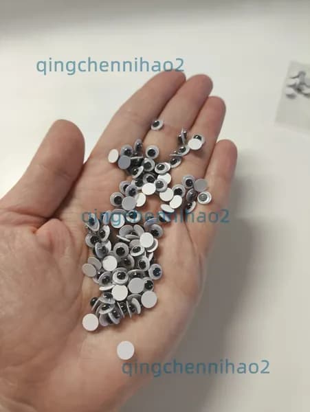 Глазки декоративные 100 шт (0.6 см)