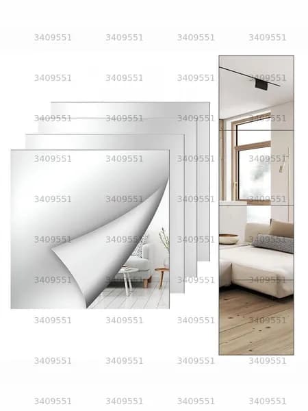 Зеркало интерьерное, 30 см х 30 см, 4 шт