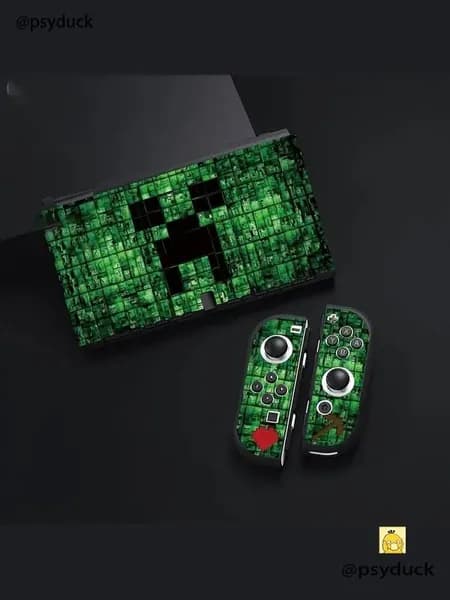 Силиконовый защитный чехол на игровую приставку Nintendo Switch Oled, мягкий чехол из TPU Покемон Генгар