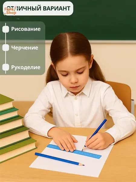 Набор линеек школьный HEREMAC